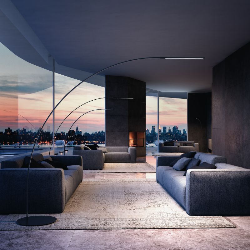 Yumi Floor Lamp by Fontana Arte Floor Lamps Yumi Floor Lamp by Fontana Arte Floor Lamps